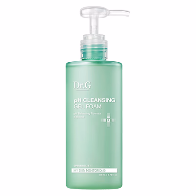 Gel rửa mặt tạo bọt dịu nhẹ Dr.G pH Cleansing Gel Foam 200ml
