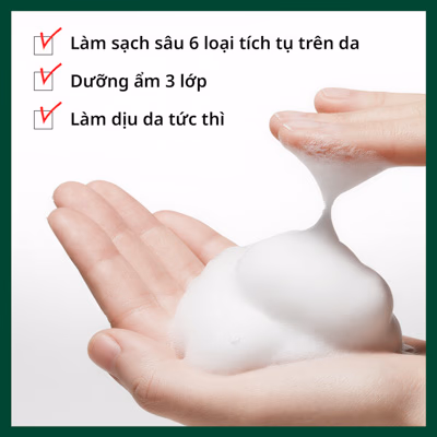 Sữa rửa mặt dịu nhẹ Dr.G pH R.E.D Blemish Clear Soothing Foam 150ml